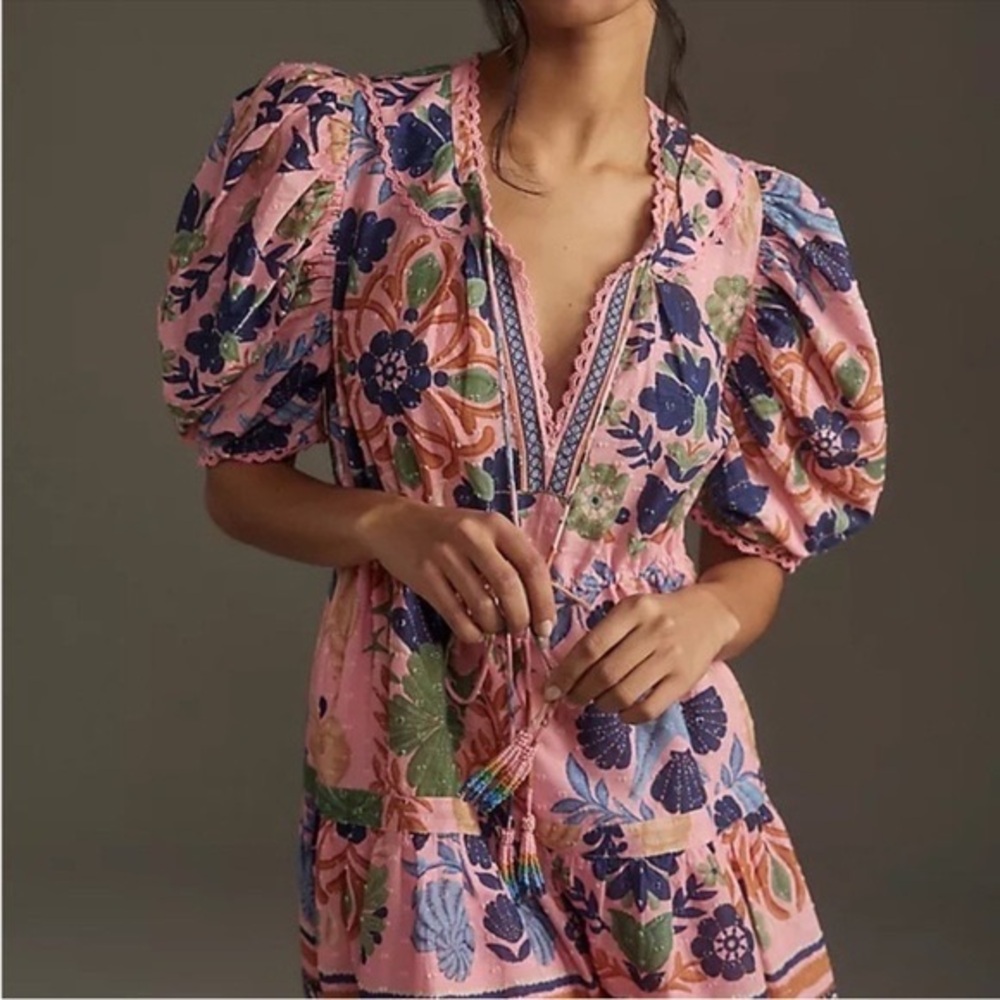 FARM Rio Seashell Mini Dress - Picture 2 of 5